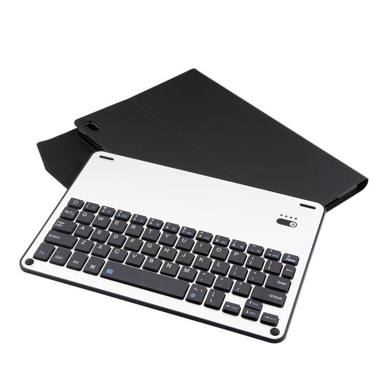 FT-1039B ที่ถอดออกได้บลูทูธ 3.0 แป้นพิมพ์อลูมิเนียมอัลลอยด์ + หนังแกะเนื้อหนังกรณีแท็บเล็ตสำหรับ iPad Pro 10.5 นิ้ว / iPad Air (2019) พร้อมน้ำขับไล่ / การปรับมุมสามเกียร์ / แม่เหล็ก / ฟังก์ชั่นการนอนหลับ, FT-1039B