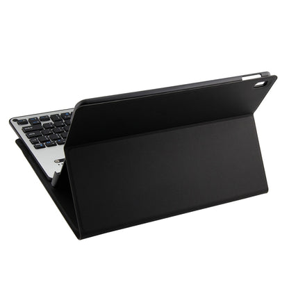 FT-1039B ที่ถอดออกได้บลูทูธ 3.0 แป้นพิมพ์อลูมิเนียมอัลลอยด์ + หนังแกะเนื้อหนังกรณีแท็บเล็ตสำหรับ iPad Pro 10.5 นิ้ว / iPad Air (2019) พร้อมน้ำขับไล่ / การปรับมุมสามเกียร์ / แม่เหล็ก / ฟังก์ชั่นการนอนหลับ, FT-1039B