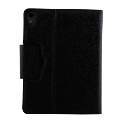 IP011 บลูทูธแบบถอดได้ 3.0 คีย์บอร์ด ABS + เคสแท็บเล็ตหนังเนื้อลิ้นจี่สำหรับ iPad Pro 11 นิ้ว (2018) พร้อมฟังก์ชั่น Sleep, IP011