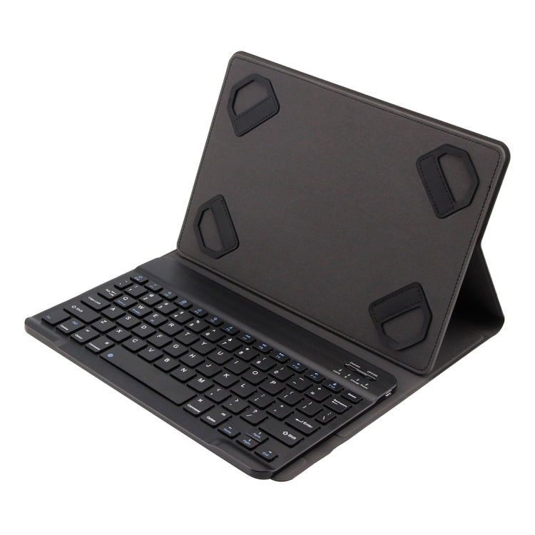 TY-1031 แป้นพิมพ์ Universal Bluetooth 3.0 ABS Brushed Texture + เคสแท็บเล็ตหนังสำหรับ iOS, Windows, Android แท็บเล็ตพีซีระหว่าง 9-10.5 นิ้ว, TY-1031