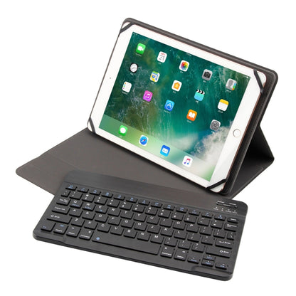 TY-1031 แป้นพิมพ์ Universal Bluetooth 3.0 ABS Brushed Texture + เคสแท็บเล็ตหนังสำหรับ iOS, Windows, Android แท็บเล็ตพีซีระหว่าง 9-10.5 นิ้ว, TY-1031