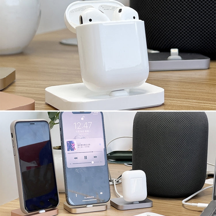 8 Pin Stouch Aluminium Desktop Station Dock Charger สำหรับ iPhone