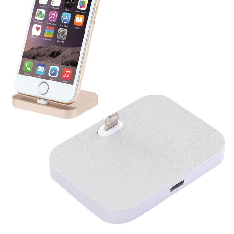 8 Pin Stouch Aluminium Desktop Station Dock Charger สำหรับ iPhone