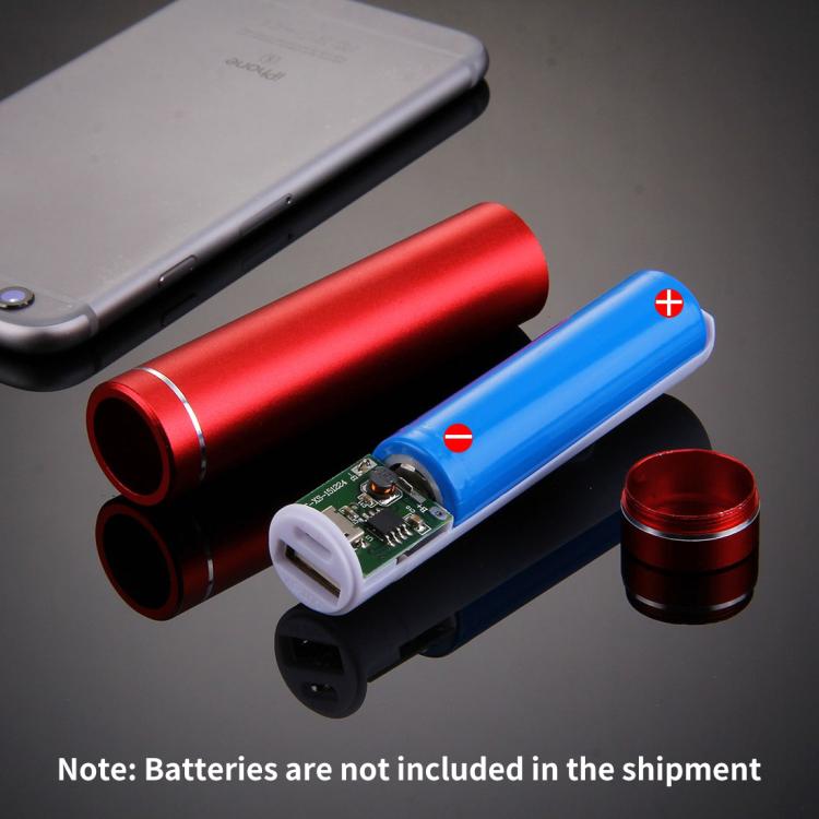 สำหรับ iPhone, iPad, Samsung, LG, Sony Ericsson, MP4, PSP, กล้อง, ไม่รวมแบตเตอรี่, การจัดส่งสีแบบสุ่ม, For 18650 Battery