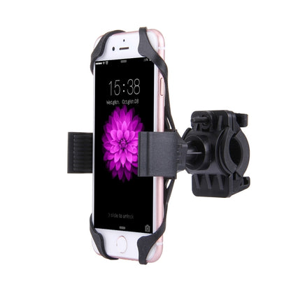 ที่วางโทรศัพท์จักรยานหมุนได้ 360 องศาพร้อมคลิปยืดแบบยืดหยุ่นสำหรับ iPhone 7 และ 7 Plus / iPhone 6 และ 6 Plus / iPhone 5 และ 5C และ 5s
