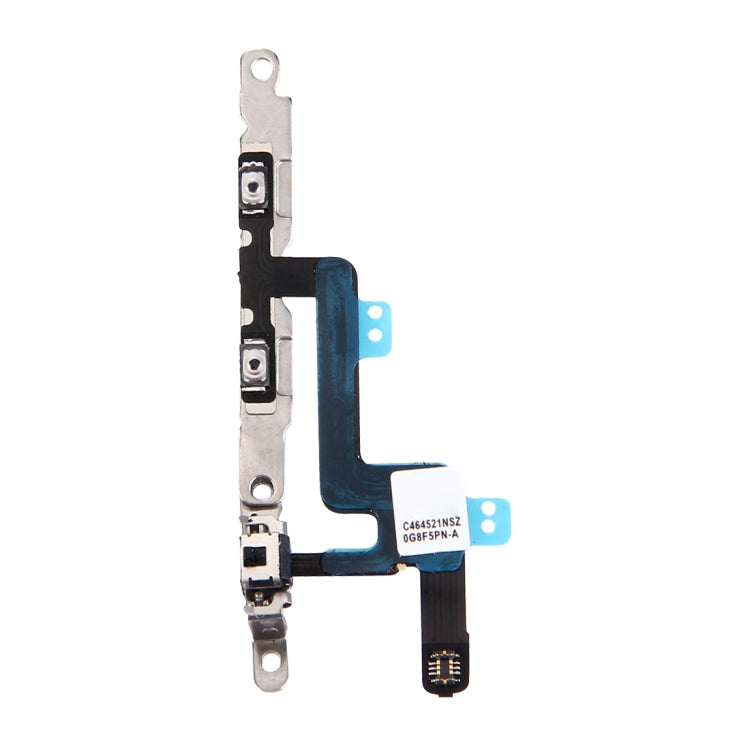 ปุ่มปรับระดับเสียงและสายเคเบิล Flex Switch ปิดเสียงพร้อมขายึดสำหรับ iPhone 6, iPhone 6