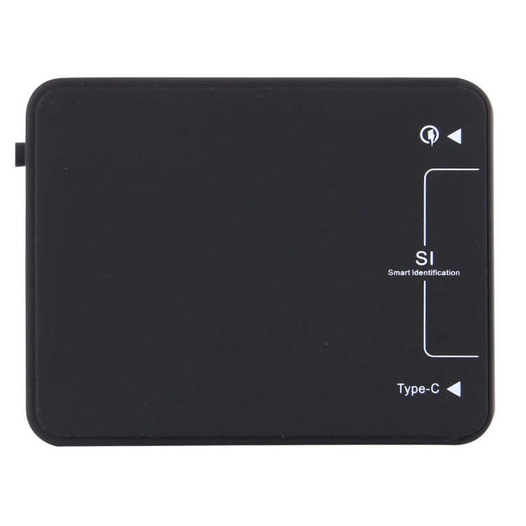 Q8118 1 Quick Charge 3.0 + 4 USB ระบุตัวตนอัจฉริยะ + 1 USB-C / Type-C 3.1 เครื่องชาร์จ USB บนเดสก์ท็อป