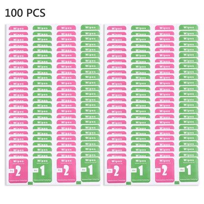 100 PCS แห้ง-ผ้าเช็ดทำความสะอาดเปียกป้องกันหน้าจออุปกรณ์เสริมแอลกอฮอล์สำหรับ Pad โทรศัพท์มือถือนาฬิกาผ้าทำความสะอาดหน้าจอ
