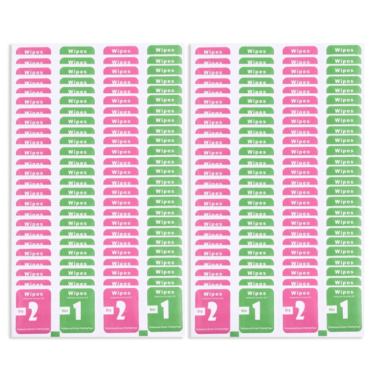 100 PCS แห้ง-ผ้าเช็ดทำความสะอาดเปียกป้องกันหน้าจออุปกรณ์เสริมแอลกอฮอล์สำหรับ Pad โทรศัพท์มือถือนาฬิกาผ้าทำความสะอาดหน้าจอ