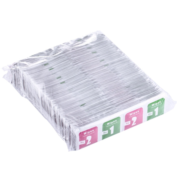 100 PCS แห้ง-ผ้าเช็ดทำความสะอาดเปียกป้องกันหน้าจออุปกรณ์เสริมแอลกอฮอล์สำหรับ Pad โทรศัพท์มือถือนาฬิกาผ้าทำความสะอาดหน้าจอ