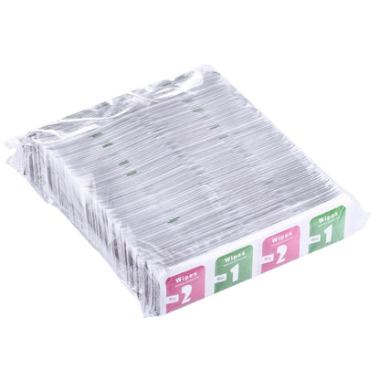 100 PCS แห้ง-ผ้าเช็ดทำความสะอาดเปียกป้องกันหน้าจออุปกรณ์เสริมแอลกอฮอล์สำหรับ Pad โทรศัพท์มือถือนาฬิกาผ้าทำความสะอาดหน้าจอ
