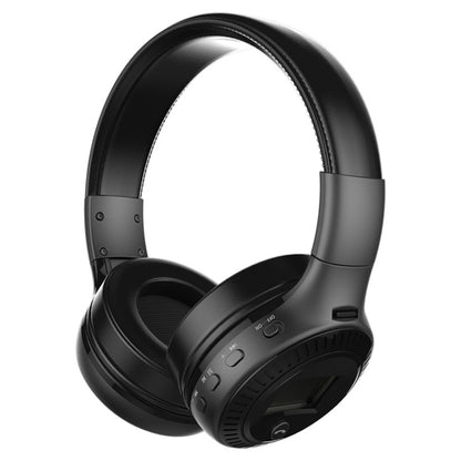 Zealot B19 ชุดหูฟังเพลงสเตอริโอ Bluetooth แบบคาดศีรษะพับได้พร้อมจอแสดงผลสำหรับ iPhone, Galaxy, Huawei, Xiaomi, LG, HTC และสมาร์ทโฟนอื่น ๆ