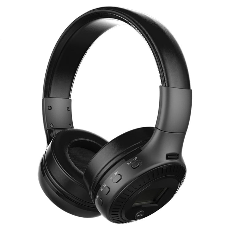 Zealot B19 ชุดหูฟังเพลงสเตอริโอ Bluetooth แบบคาดศีรษะพับได้พร้อมจอแสดงผลสำหรับ iPhone, Galaxy, Huawei, Xiaomi, LG, HTC และสมาร์ทโฟนอื่น ๆ