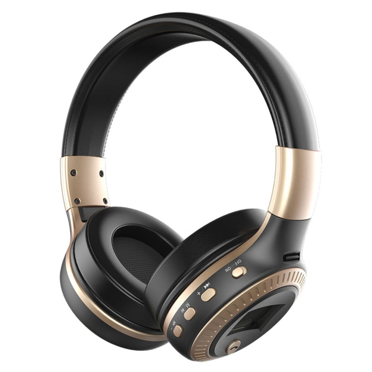 Zealot B19 ชุดหูฟังเพลงสเตอริโอ Bluetooth แบบคาดศีรษะพับได้พร้อมจอแสดงผลสำหรับ iPhone, Galaxy, Huawei, Xiaomi, LG, HTC และสมาร์ทโฟนอื่น ๆ