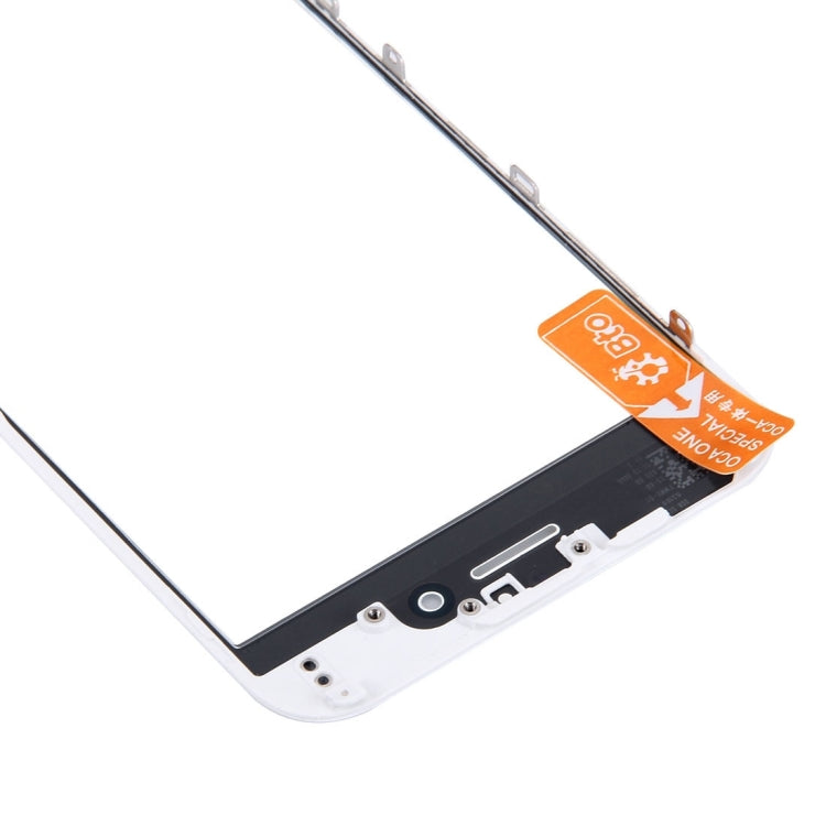 เลนส์กระจกด้านนอกหน้าจอด้านหน้าพร้อมกรอบหน้าจอ LCD ด้านหน้าและกาวใส OCA สำหรับ iPhone 6, For iPhone 6 (Frame+OCA)