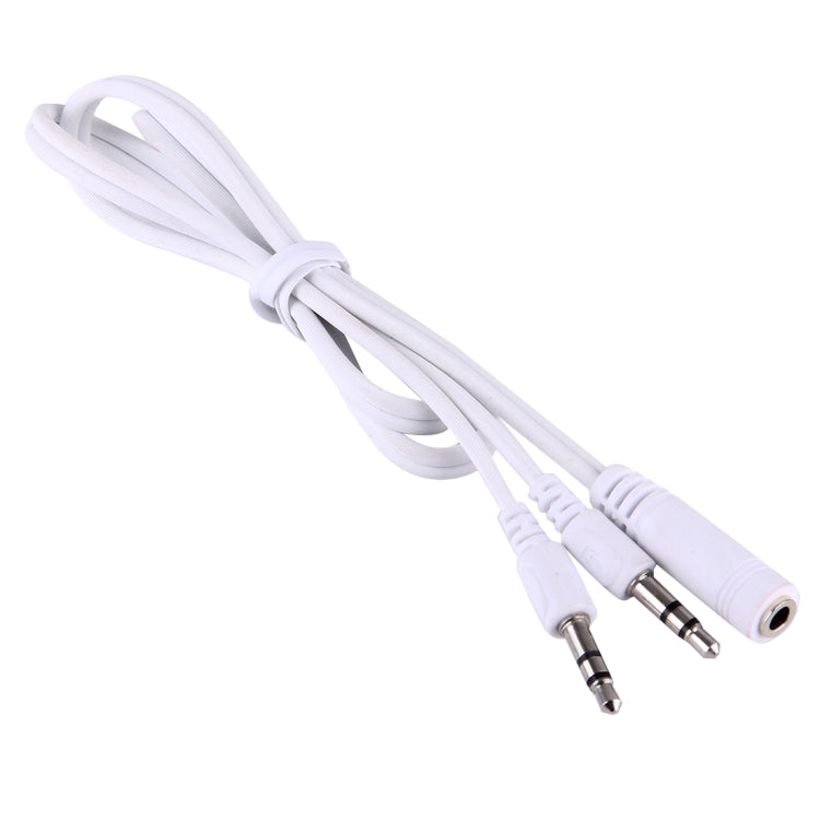 1 เมตร Hi-Fi AUX สายสัญญาณเสียง 3.5 มิลลิเมตรคู่ชายกับหญิงเสียบแจ็คเสียงสเตอริโอลวดสำหรับ iPhone, iPad, Samsung, MP3, MP4, การ์ดเสียง, ทีวี, เครื่องบันทึกวิทยุ, รถบลูทูธ Speacker, คอมพิวเตอร์ ฯลฯ, 3.5mm 2 Male to Female