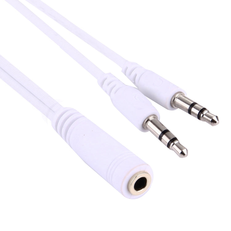 1 เมตร Hi-Fi AUX สายสัญญาณเสียง 3.5 มิลลิเมตรคู่ชายกับหญิงเสียบแจ็คเสียงสเตอริโอลวดสำหรับ iPhone, iPad, Samsung, MP3, MP4, การ์ดเสียง, ทีวี, เครื่องบันทึกวิทยุ, รถบลูทูธ Speacker, คอมพิวเตอร์ ฯลฯ, 3.5mm 2 Male to Female