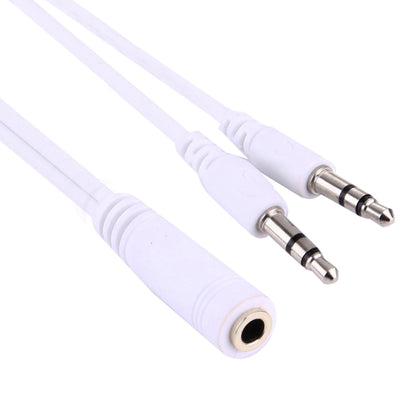 1 เมตร Hi-Fi AUX สายสัญญาณเสียง 3.5 มิลลิเมตรคู่ชายกับหญิงเสียบแจ็คเสียงสเตอริโอลวดสำหรับ iPhone, iPad, Samsung, MP3, MP4, การ์ดเสียง, ทีวี, เครื่องบันทึกวิทยุ, รถบลูทูธ Speacker, คอมพิวเตอร์ ฯลฯ, 3.5mm 2 Male to Female