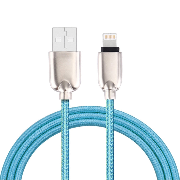 1 ม. ทอ 108 Copper Cores 8 Pin to USB Data Sync สายชาร์จสำหรับ iPhone, iPad