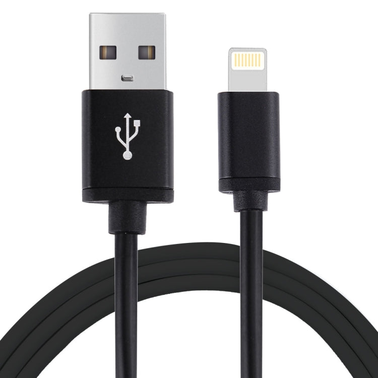 สายชาร์จ 1m 3A 8 Pin to USB Data Sync สำหรับ iPhone, iPad เส้นผ่านศูนย์กลาง: 4 ซม