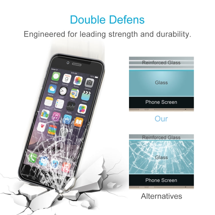 50 ชิ้น 0.26mm 9H 2.5D ฟิล์มกระจกนิรภัยสำหรับ iPod touch 6 / touch 7, For iPod touch 6(50 PCS)