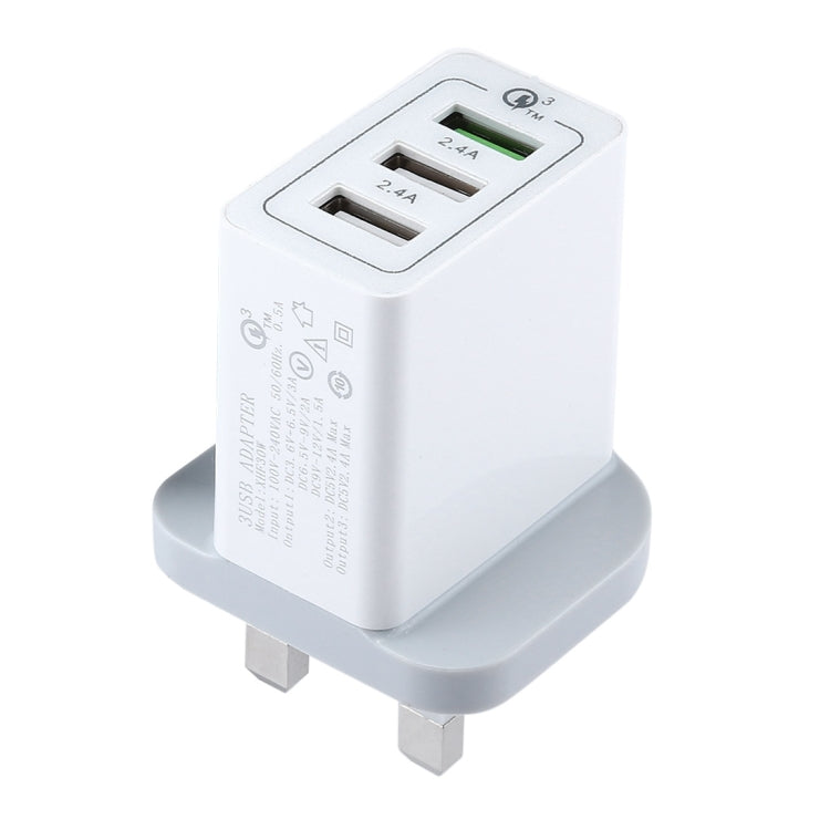 สำหรับ iPhone, iPad, Samsung, HTC, Sony, Nokia, LG และสมาร์ทโฟนอื่นๆ, UK Plug