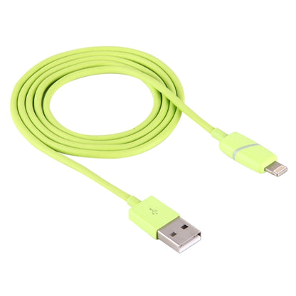 กล่องของขวัญกระสวยทรงกลม 1 ม. สไตล์ 8 พินเข้ากับสายซิงค์ข้อมูล USB พร้อมไฟแสดงสถานะสำหรับ iPhone, iPad