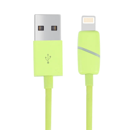 กล่องของขวัญกระสวยทรงกลม 1 ม. สไตล์ 8 พินเข้ากับสายซิงค์ข้อมูล USB พร้อมไฟแสดงสถานะสำหรับ iPhone, iPad