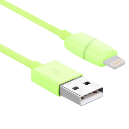 กล่องของขวัญกระสวยทรงกลม 1 ม. สไตล์ 8 พินเข้ากับสายซิงค์ข้อมูล USB พร้อมไฟแสดงสถานะสำหรับ iPhone, iPad