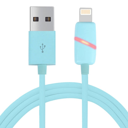 กล่องของขวัญกระสวยทรงกลม 1 ม. สไตล์ 8 พินเข้ากับสายซิงค์ข้อมูล USB พร้อมไฟแสดงสถานะสำหรับ iPhone, iPad