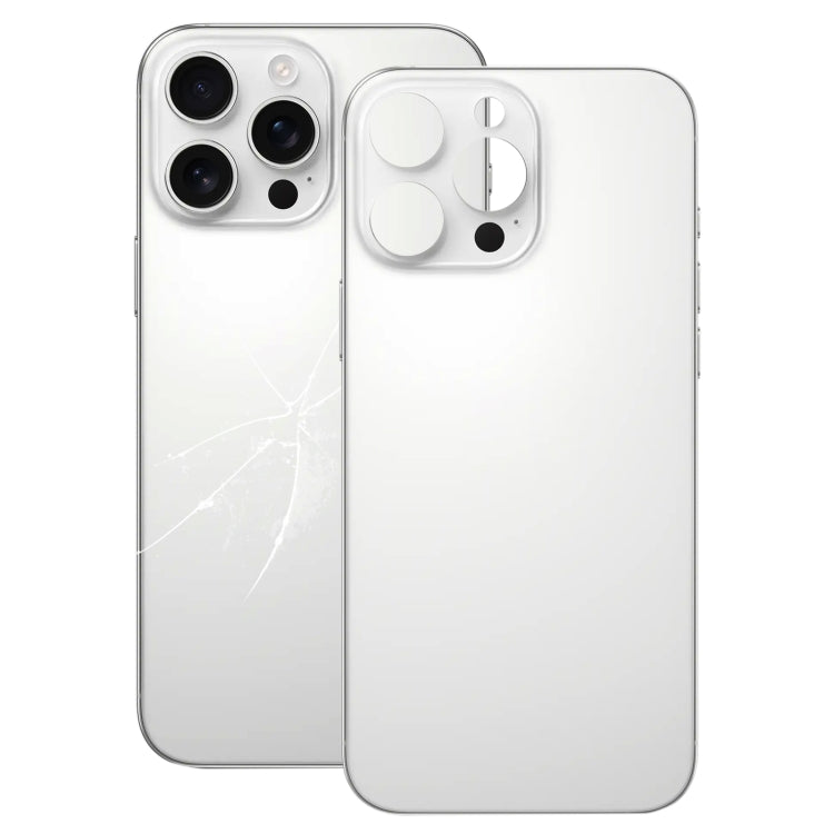 สำหรับ iPhone 16 Pro เปลี่ยนฝาหลังแบตเตอรี่กระจกรูกล้องขนาดใหญ่ได้อย่างง่ายดาย, For iPhone 16 Pro(Not Disassemble)