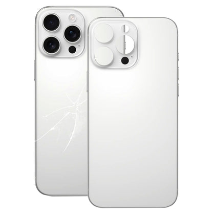 สำหรับ iPhone 16 Pro เปลี่ยนฝาหลังแบตเตอรี่กระจกรูกล้องขนาดใหญ่ได้อย่างง่ายดาย, For iPhone 16 Pro(Not Disassemble)
