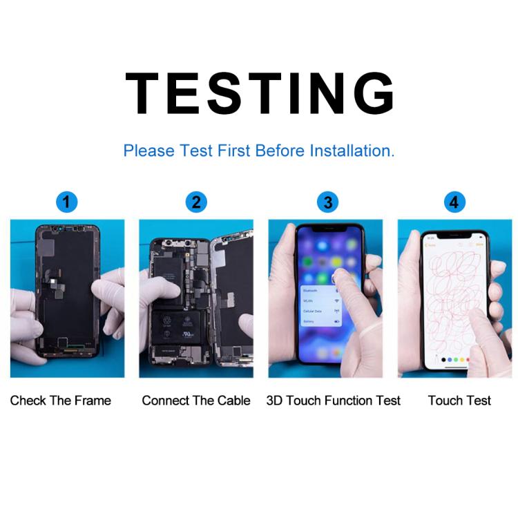 สำหรับ iPhone 16 HD+ หน้าจอ LCD incell พร้อมชุดประกอบแบบดิจิไทเซอร์แบบเต็ม, For iPhone 16(HD+ incell)