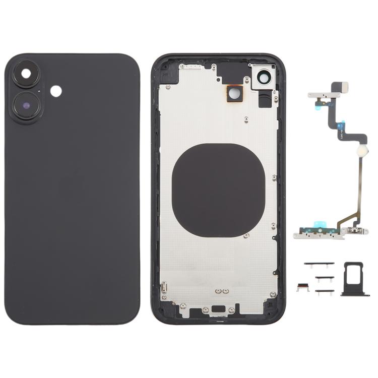ฝาหลังที่มีลักษณะเลียนแบบ iP16 สำหรับ iPhone XR, Black, Pink, Green, Blue, White