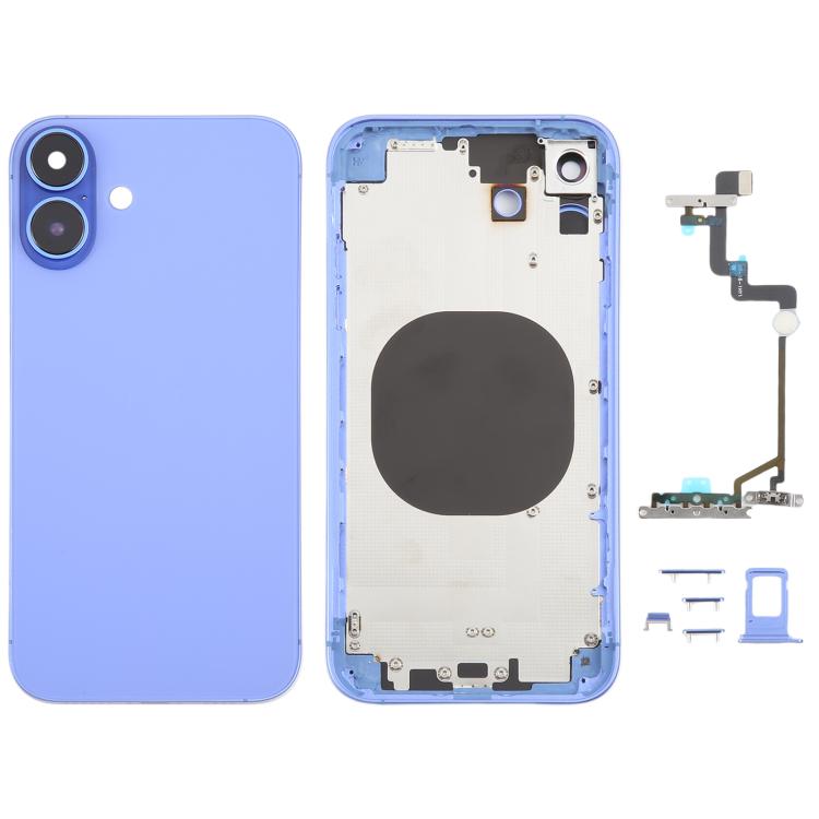 ฝาหลังที่มีลักษณะเลียนแบบ iP16 สำหรับ iPhone XR, Black, Pink, Green, Blue, White