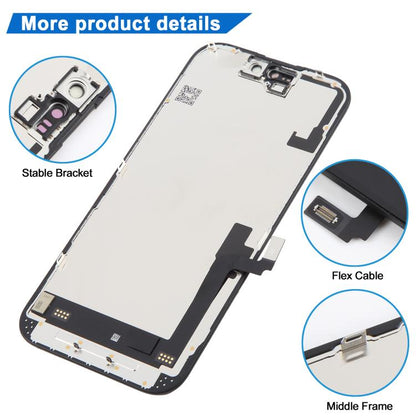 จอ LCD JK incell สำหรับ iPhone 16, For iPhone 16(incell)