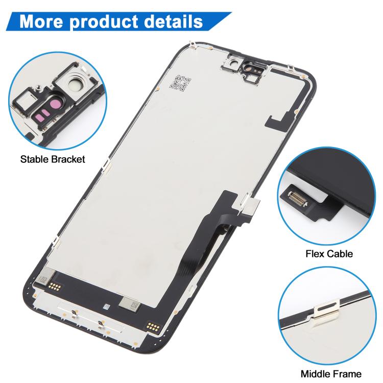 จอ LCD JK incell สำหรับ iPhone 16 Plus, For iPhone 16 Plus(incell)