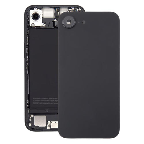 ฝาหลังแบตเตอรี่กระจกสำหรับ iPhone 16e, For iPhone 16e(with Camera Lens), For iPhone 16e(with Camera Lens Frame)