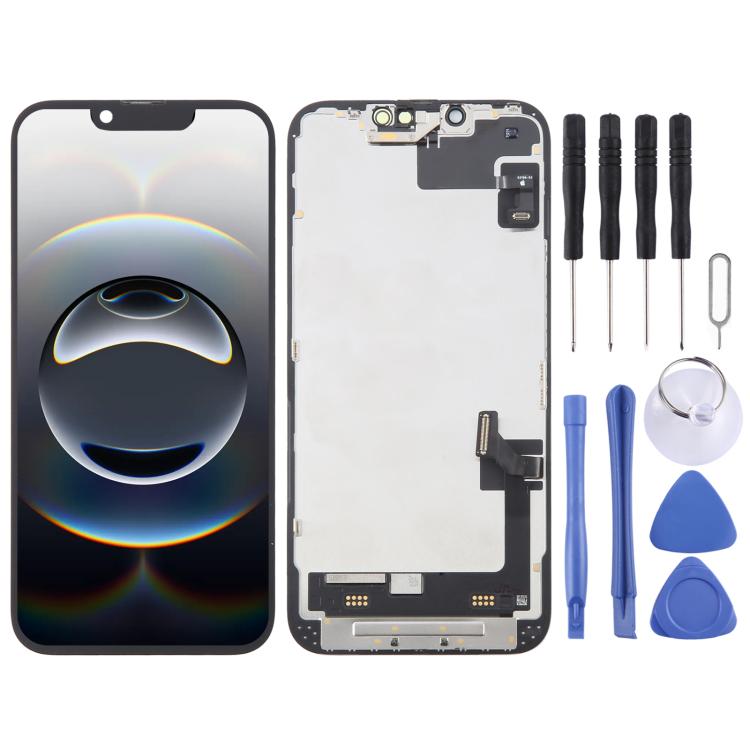 หน้าจอ LCD พร้อมดิจิไทเซอร์แบบครบชุดสำหรับ iPhone 16e ของแท้, For iPhone 16e(Original)
