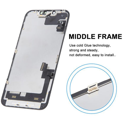 หน้าจอ LCD พร้อมดิจิไทเซอร์แบบครบชุดสำหรับ iPhone 16e ของแท้, For iPhone 16e(Original)