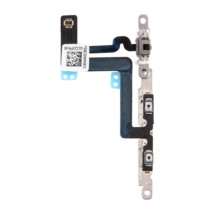 ปุ่มปรับระดับเสียงและสายเคเบิล Flex Switch ปิดเสียงพร้อมขายึดสำหรับ iPhone 6 Plus, iPhone 6 Plus