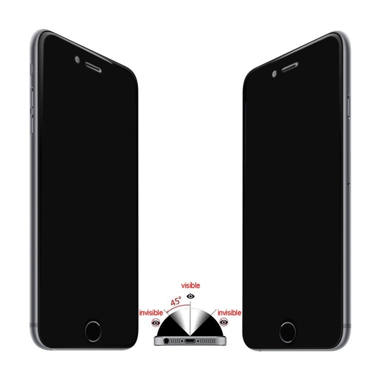ENKAY สำหรับ iPhone 6 Plus และ 6s Plus Hat-Prince 0.26 มม. 9H + ความแข็งพื้นผิว 2.5D ความเป็นส่วนตัวป้องกันแสงสะท้อนฟิล์มกระจกนิรภัยไม่เต็ม, For 6P & 6sP