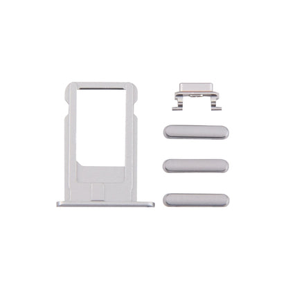 4 in 1 สำหรับ iPhone 6 Plus (ถาดการ์ด + ปุ่มควบคุมระดับเสียง + ปุ่มเปิดปิด + ปุ่มปิดเสียงสั่น), For iPhone 6 Plus