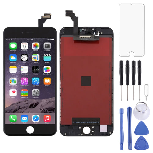 หน้าจอ LCD ดั้งเดิมและชุดประกอบ Digitizer สำหรับ iPhone 6 Plus, i6 Plus White, i6 Plus Black