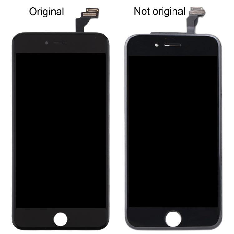 หน้าจอ LCD ดั้งเดิมและชุดประกอบ Digitizer สำหรับ iPhone 6 Plus, i6 Plus White, i6 Plus Black