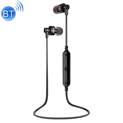 AWEI A990BL หูฟังสเตอริโอ Bluetooth ไร้สายพร้อมระบบควบคุมสายไฟ + ไมโครโฟนรองรับการโทรแบบแฮนด์ฟรี