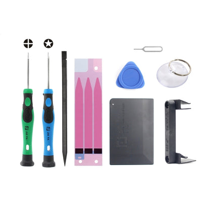 JIAFA JF-8157 ชุดเครื่องมือซ่อมแบตเตอรี่ 9 ใน 1 สำหรับ iPhone 6 Plus, For 6P