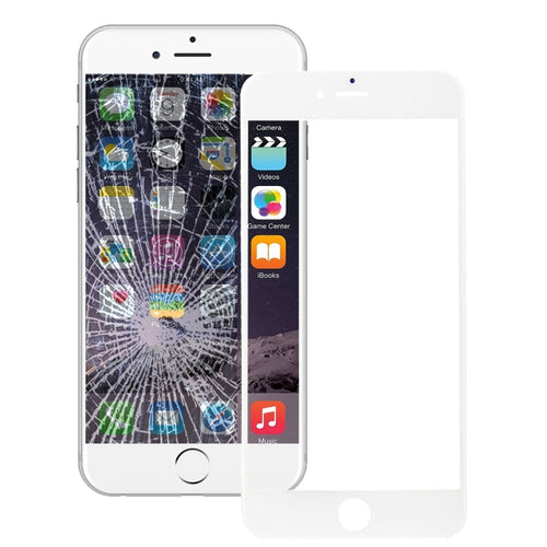 เลนส์กระจกด้านนอกหน้าจอด้านหน้าพร้อมกรอบหน้าจอ LCD ด้านหน้าและกาวใส OCA สำหรับ iPhone 6 Plus, For iPhone 6 Plus (Frame+OCA)