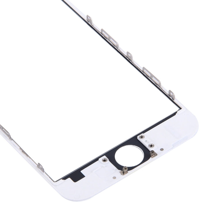 เลนส์กระจกด้านนอกหน้าจอด้านหน้าพร้อมกรอบหน้าจอ LCD ด้านหน้าและกาวใส OCA สำหรับ iPhone 6 Plus, For iPhone 6 Plus (Frame+OCA)
