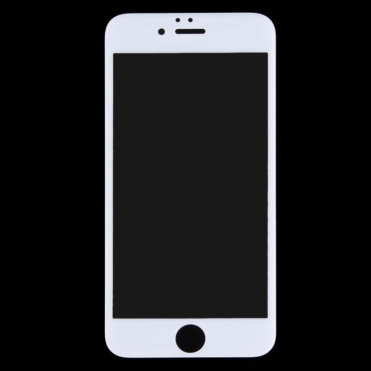 สำหรับ iPhone 6 Plus และ 6s Plus 0.26mm 9H ความแข็งพื้นผิว 4D Curverd Arc ป้องกันการระเบิด HD ผ้าไหมหน้าจอกระจกนิรภัยแบบเต็มหน้าจอ